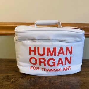 NEW Genuine Fred E.M.T. Insulated Lunch Tote HUMAN ORGAN TRANSPLANT Cooler